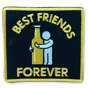 Best friends forever kangasmerkki - Hoopee.fi