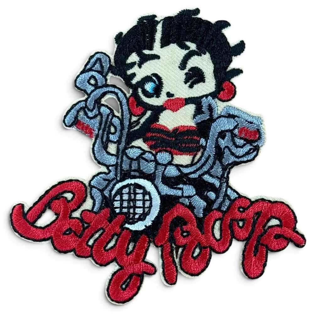 Betty Boop - Biker Betty kangasmerkki - Hoopee.fi