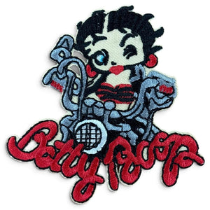 Betty Boop - Biker Betty kangasmerkki - Hoopee.fi