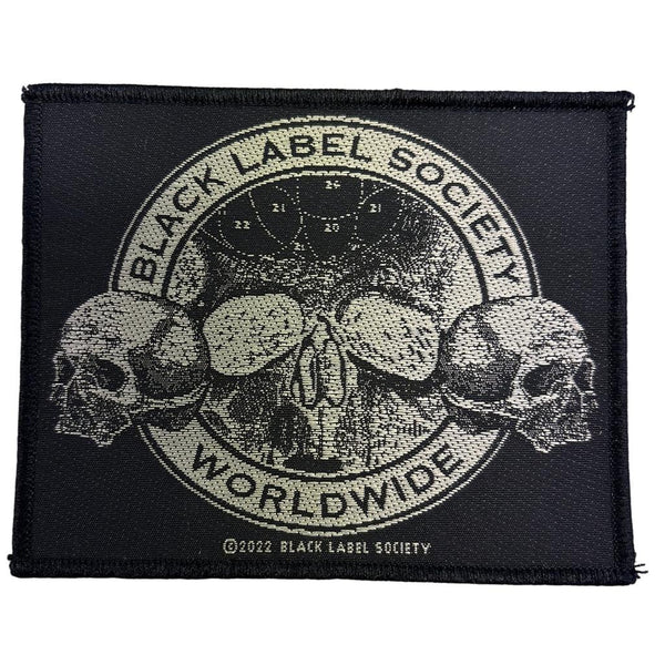 Black Label Society - Skulls kangasmerkki - Hoopee.fi