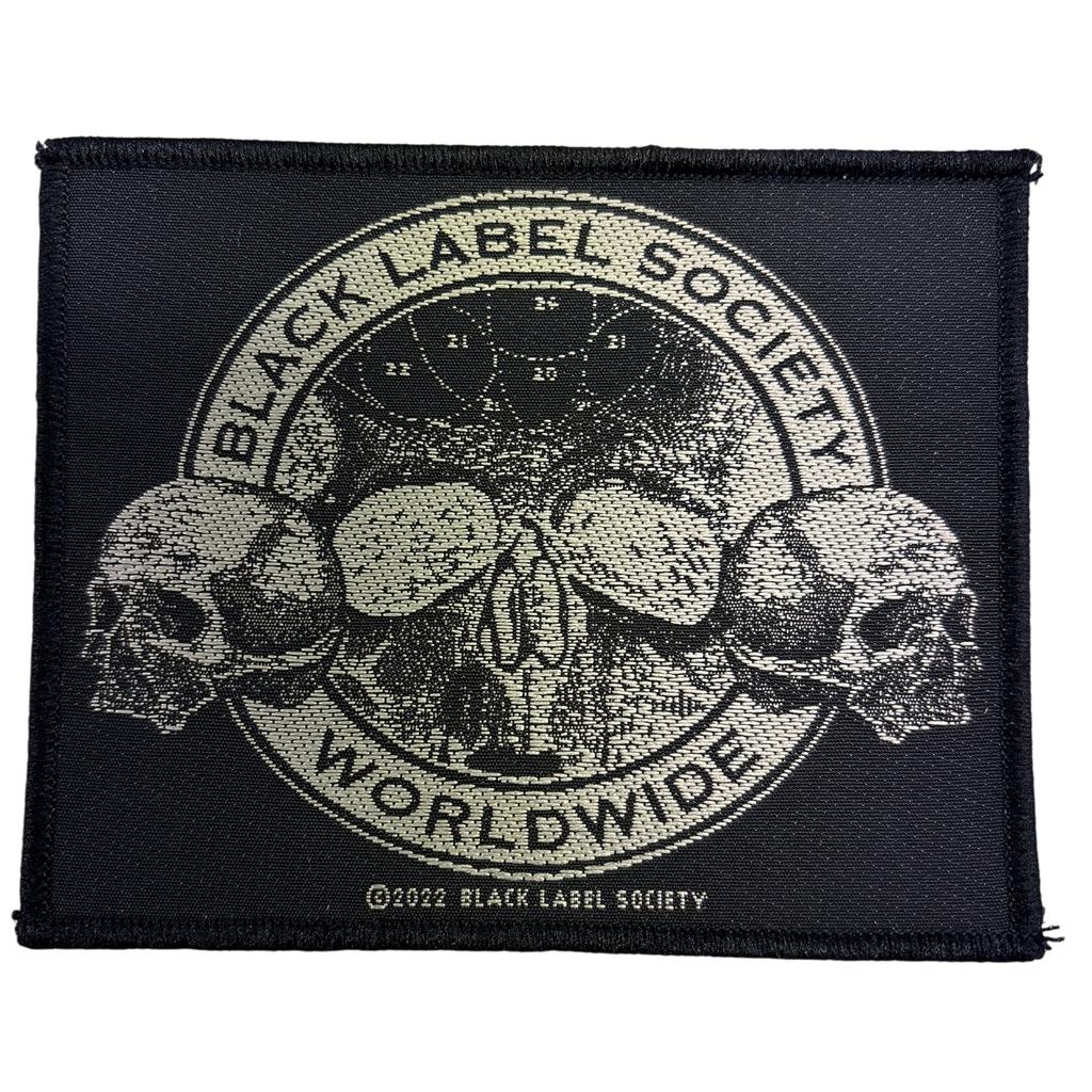 Black Label Society - Skulls kangasmerkki - Hoopee.fi