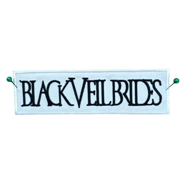 Black Veil Brides - Logo Brodeerattu Hihamerkki / Patch 3,5×12 cm - Hoopee.fi