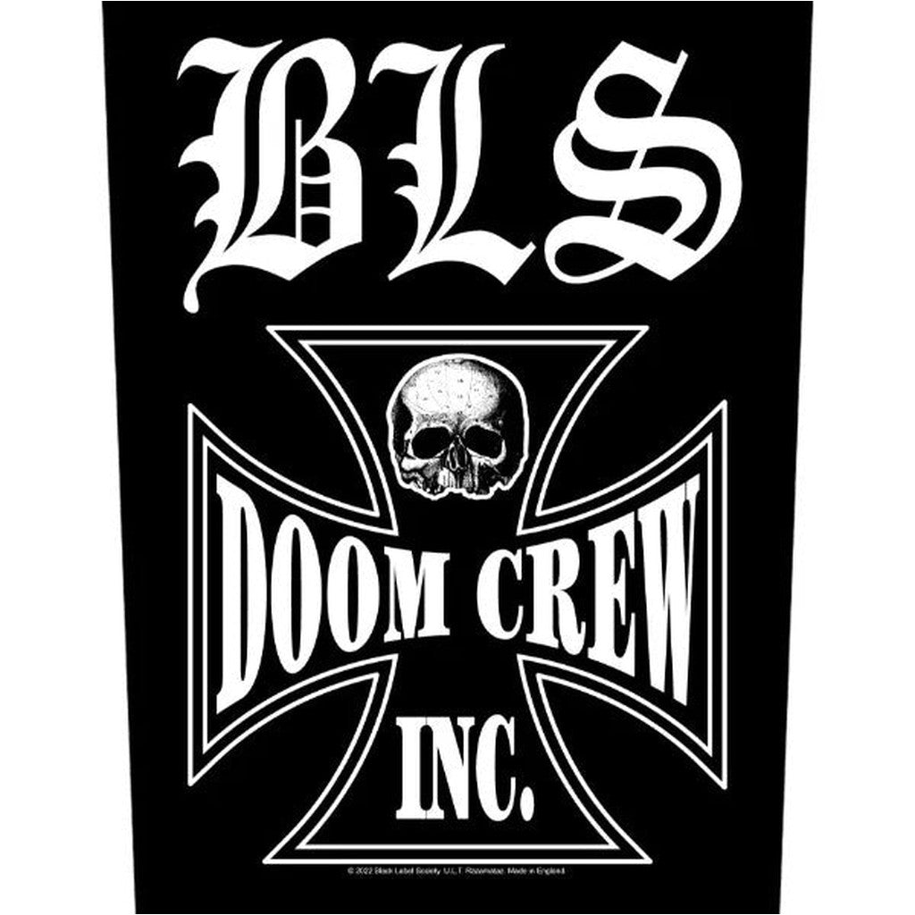 Black Label Society - Doom crew selkämerkki - Hoopee.fi