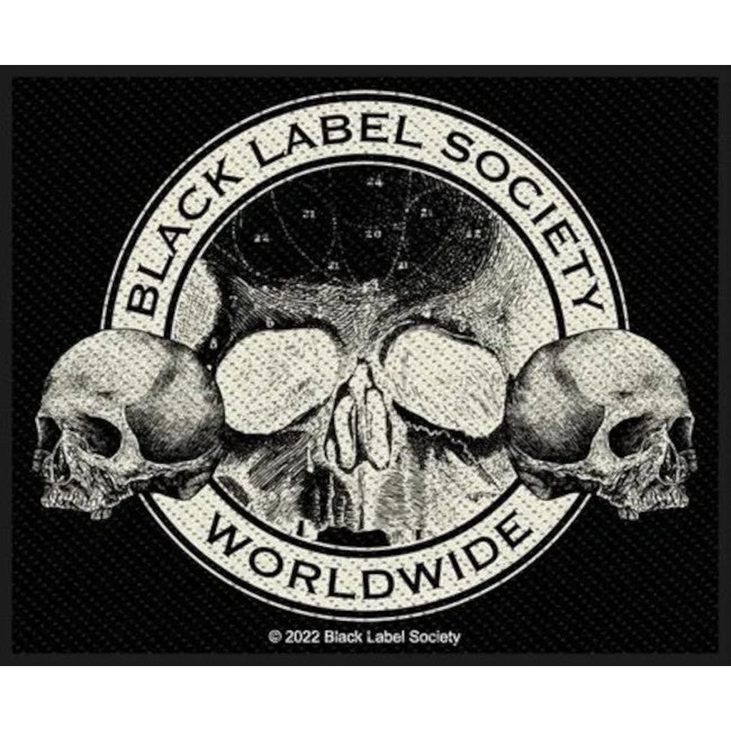 Black Label Society - Skulls kangasmerkki - Hoopee.fi