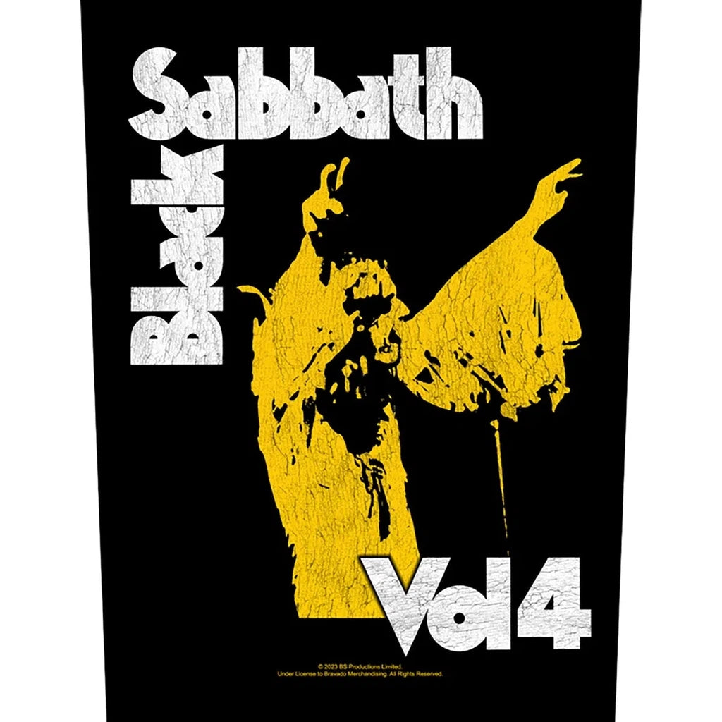 Black Sabbath - Vol4 selkämerkki
