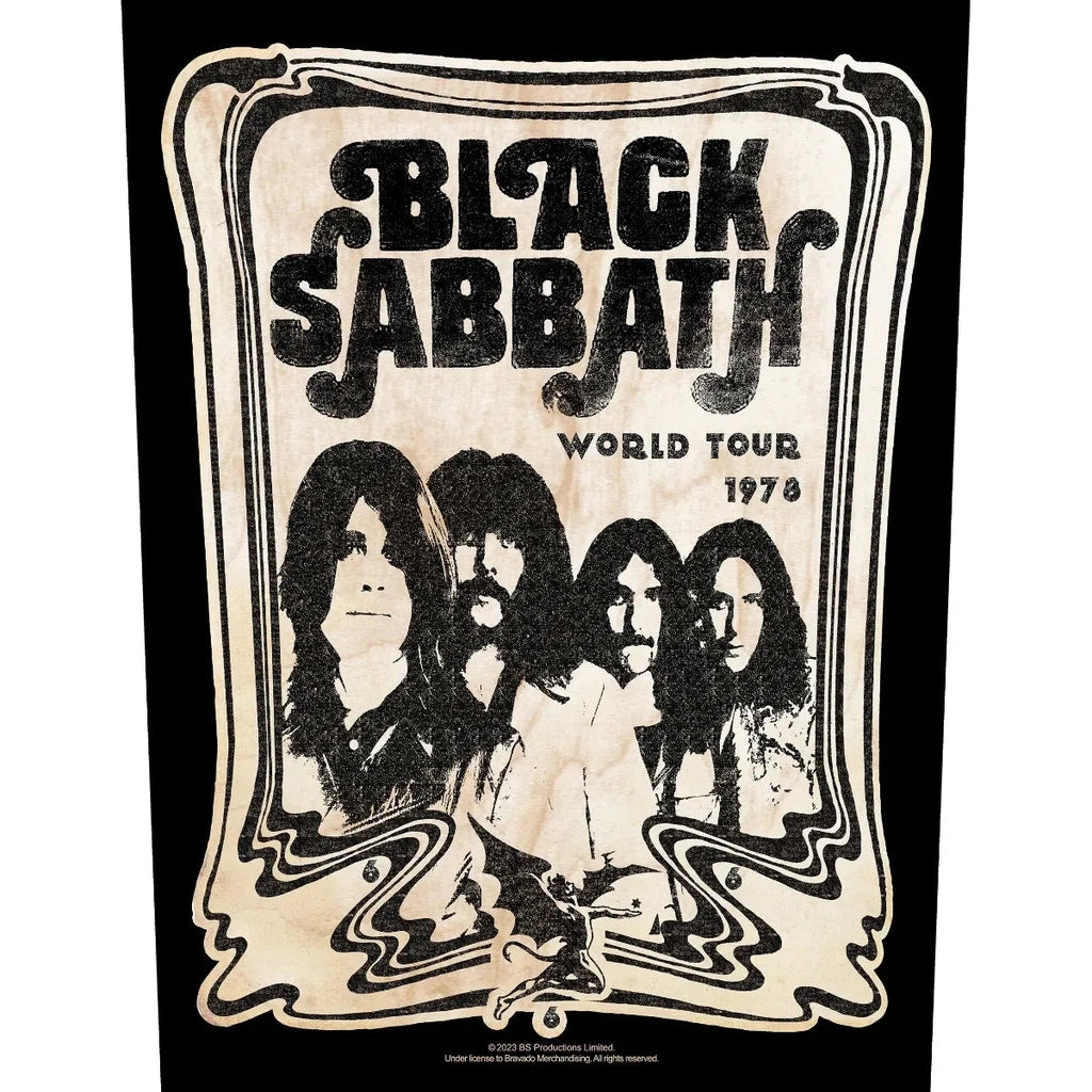Black Sabbath - World Tour 1978 selkämerkki - Hoopee.fi