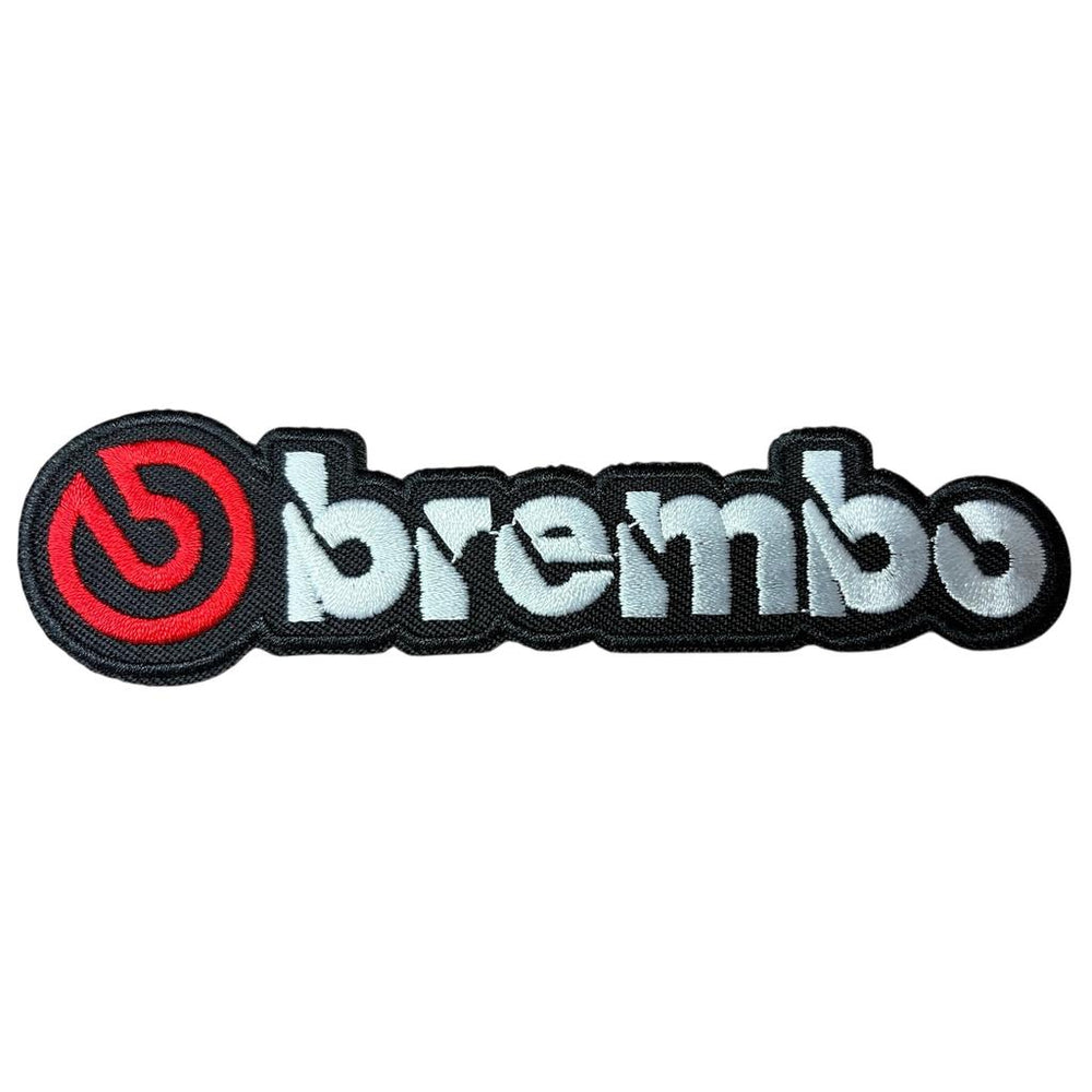 Brembo – brodeerattu logohihamerkki 3 x 12 cm - Hoopee.fi