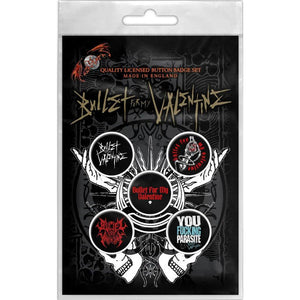 Bullet For My Valentine - Logos rintanappisetti - Hoopee.fi