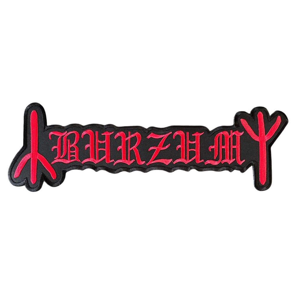 Burzum - Red logo selkämerkki - Hoopee.fi