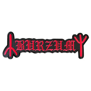 Burzum - Red logo selkämerkki - Hoopee.fi