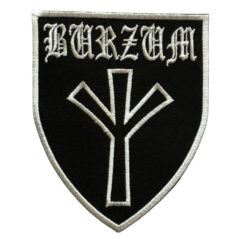 Burzum - Shield Shaped hihamerkki - Hoopee.fi