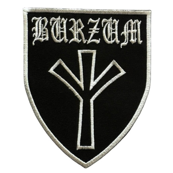 Burzum - Shield Shaped hihamerkki - Hoopee.fi