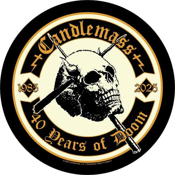 Candlemass - 40 Years of doom selkämerkki - Hoopee.fi