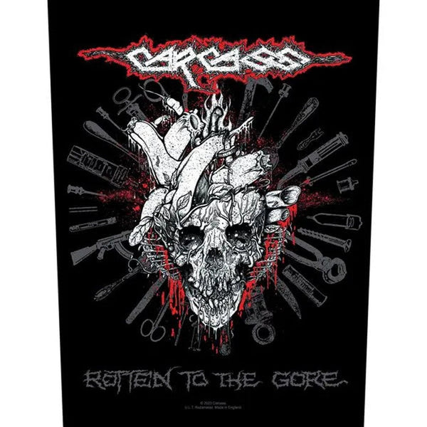 Carcass - Rotten to the gore selkämerkki - Hoopee.fi