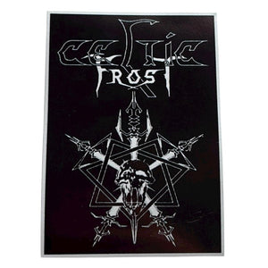 Celtic Frost - Logo Vinyylitarra 6,5×9,5 cm - Hoopee.fi