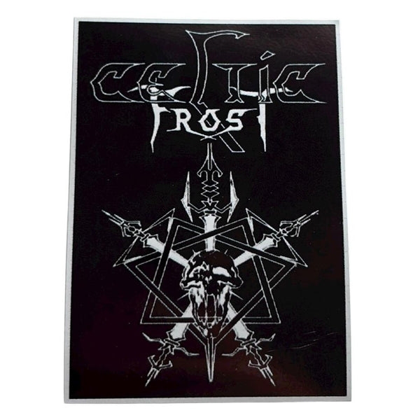 Celtic Frost - Logo Vinyylitarra 6,5×9,5 cm - Hoopee.fi