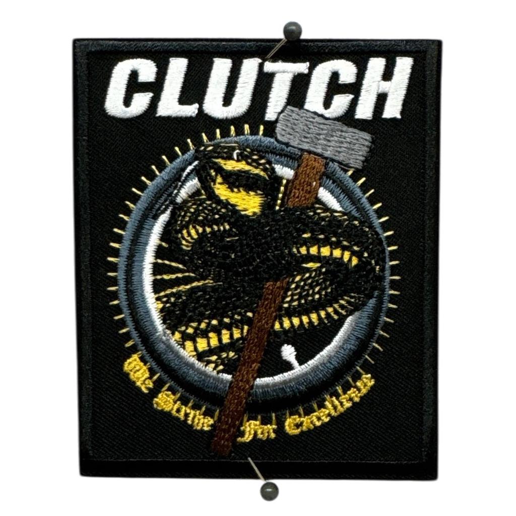 Clutch - We strive for excellence hihamerkki - Hoopee.fi