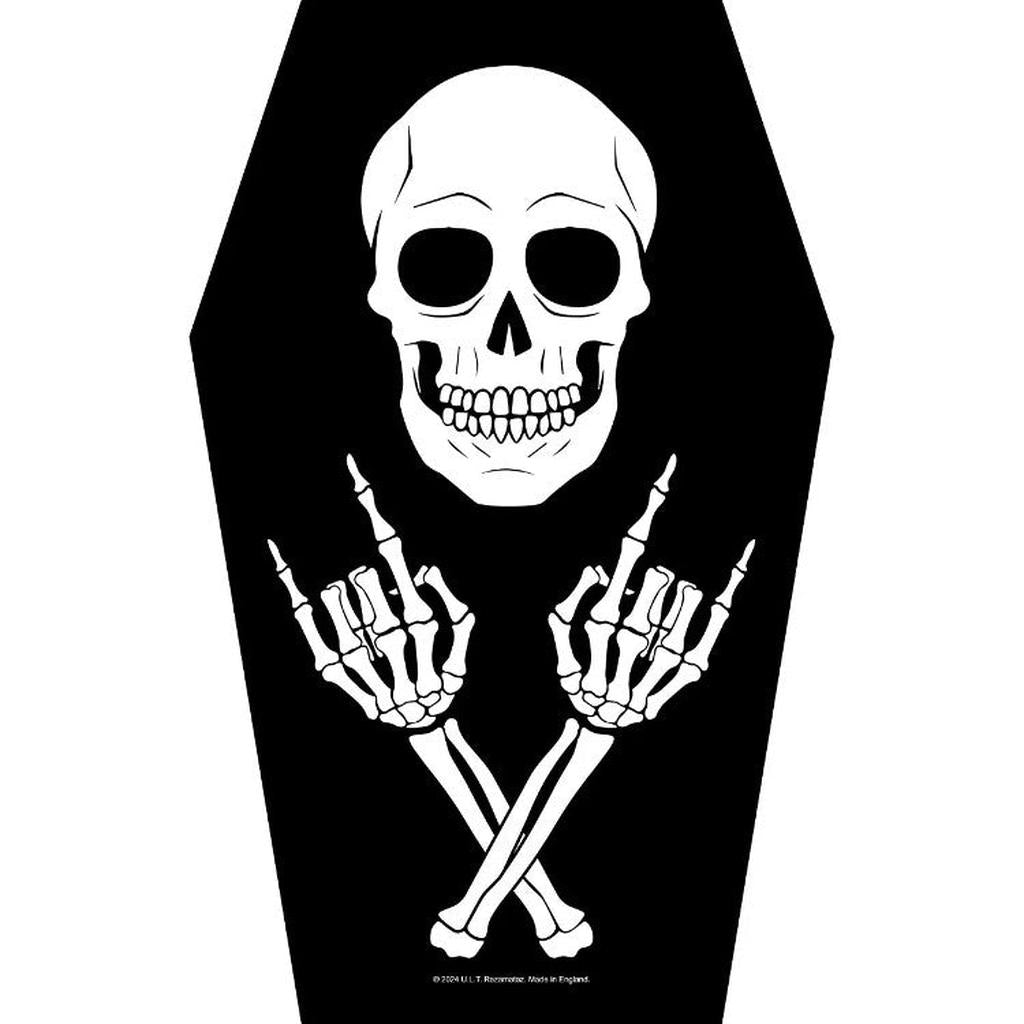 Coffin skeleton selkämerkki - Hoopee.fi