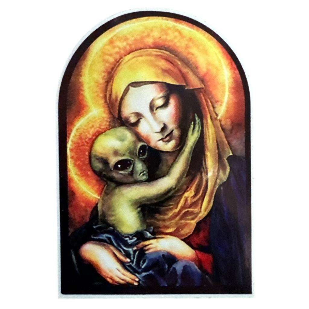 Cosmic Hug - Vinyylitarra / Sticker 7×11 cm - Hoopee.fi