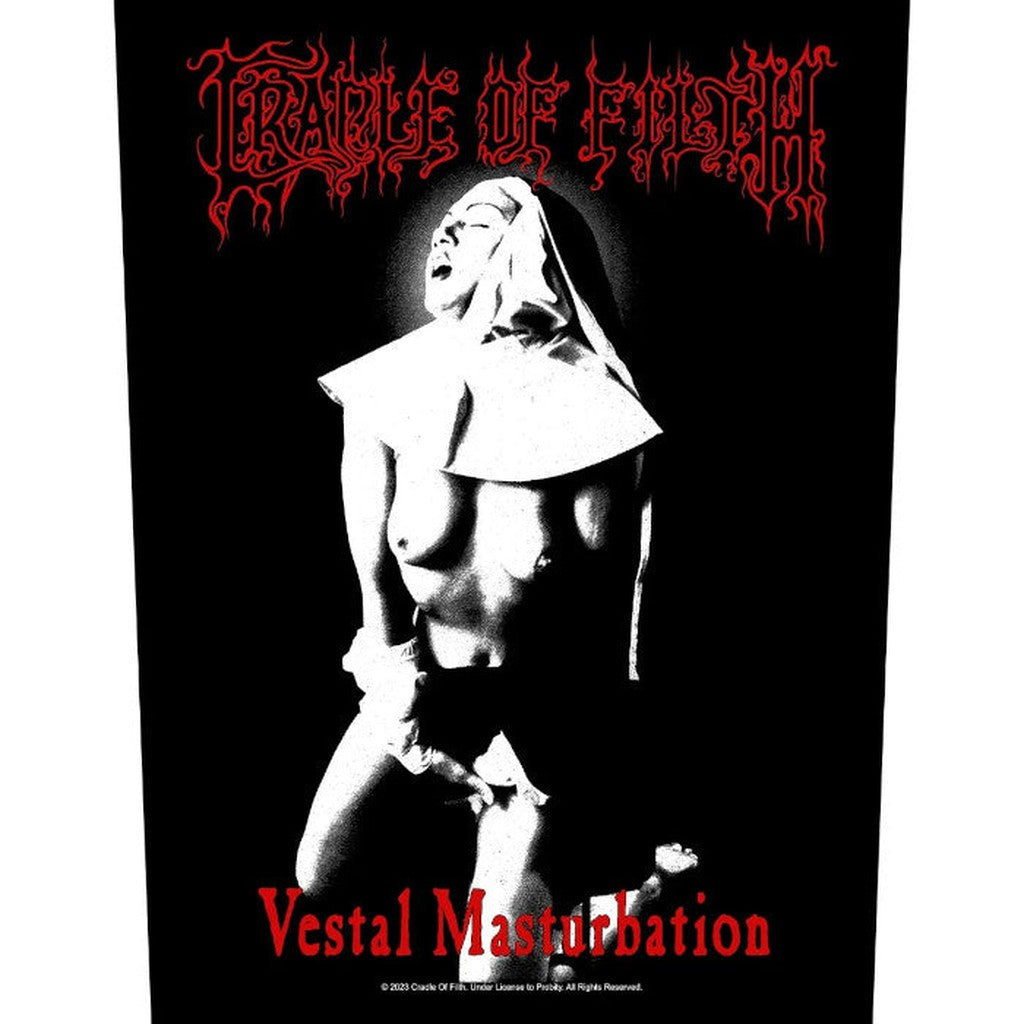 Cradle of Filth - Vestal masturbation selkämerkki - Hoopee.fi