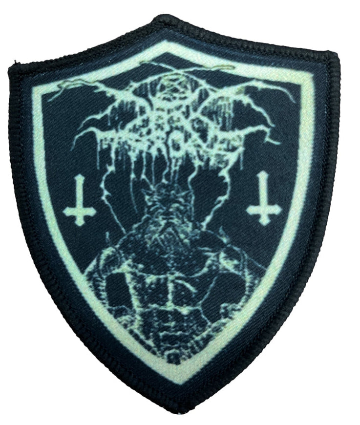 Darkthrone - Shield shape hihamerkki - Hoopee.fi