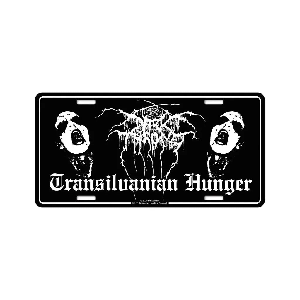 Darkthrone Transilvanian hunger sisustuskilpi – alumiini koristekilpi - Hoopee.fi