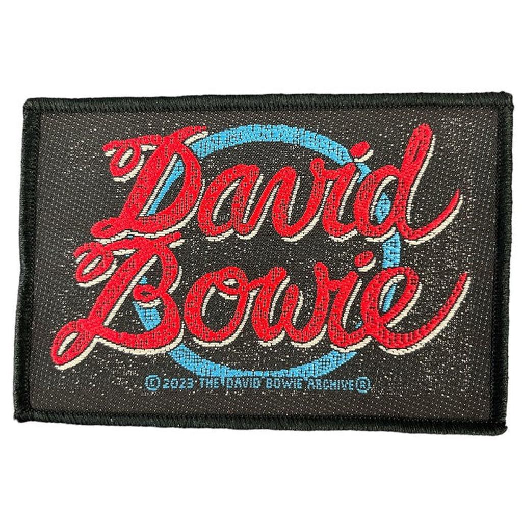 David Bowie - Logo kangasmerkki - Hoopee.fi