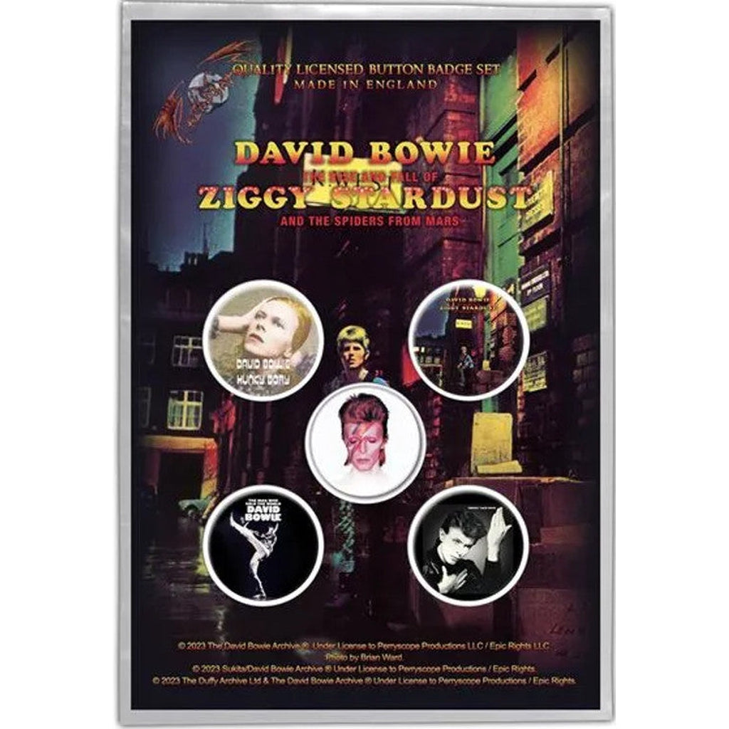 Dawid Bowie rintanappisetti - Hoopee.fi
