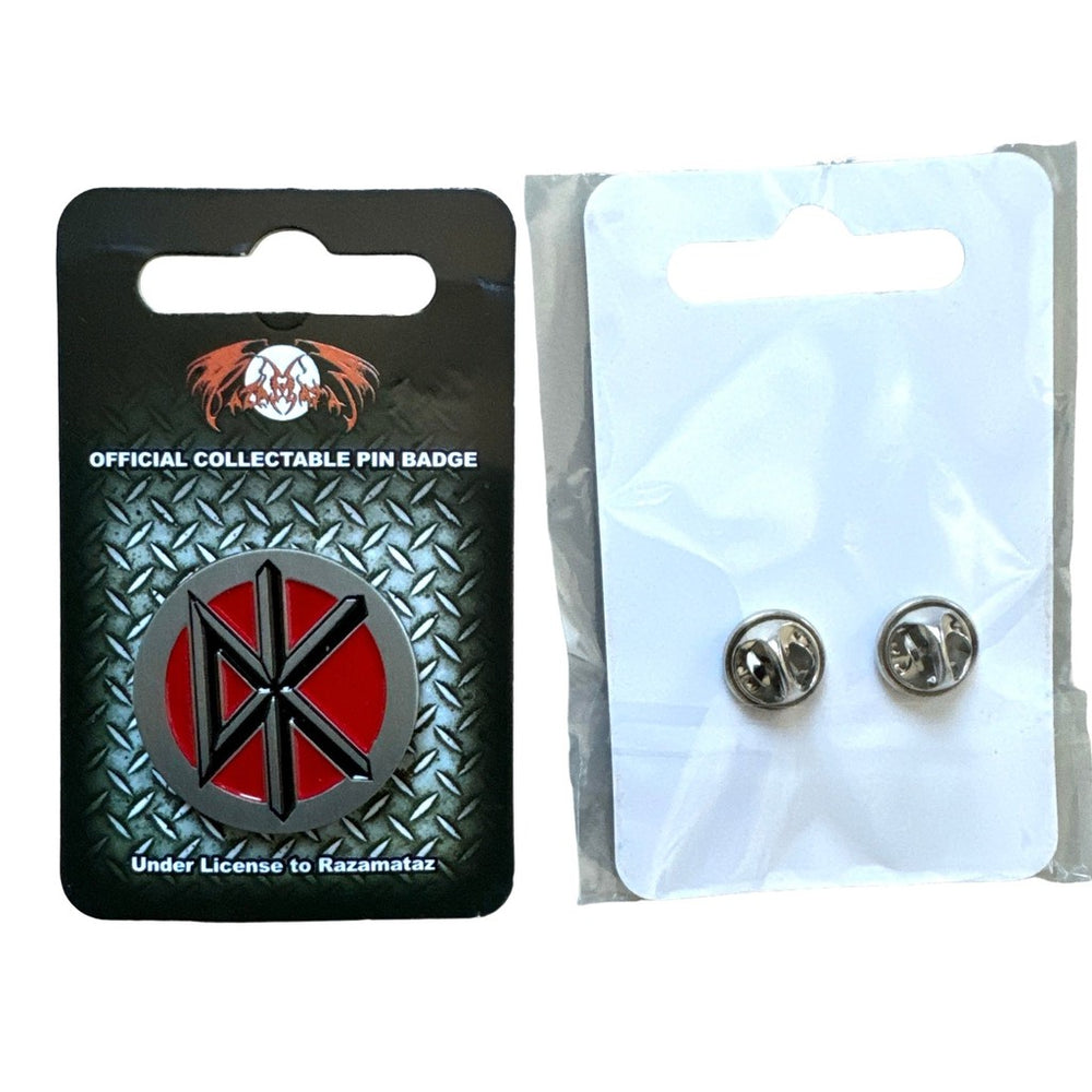 Dead Kennedys - DK logo metallinen pinssi - Hoopee.fi
