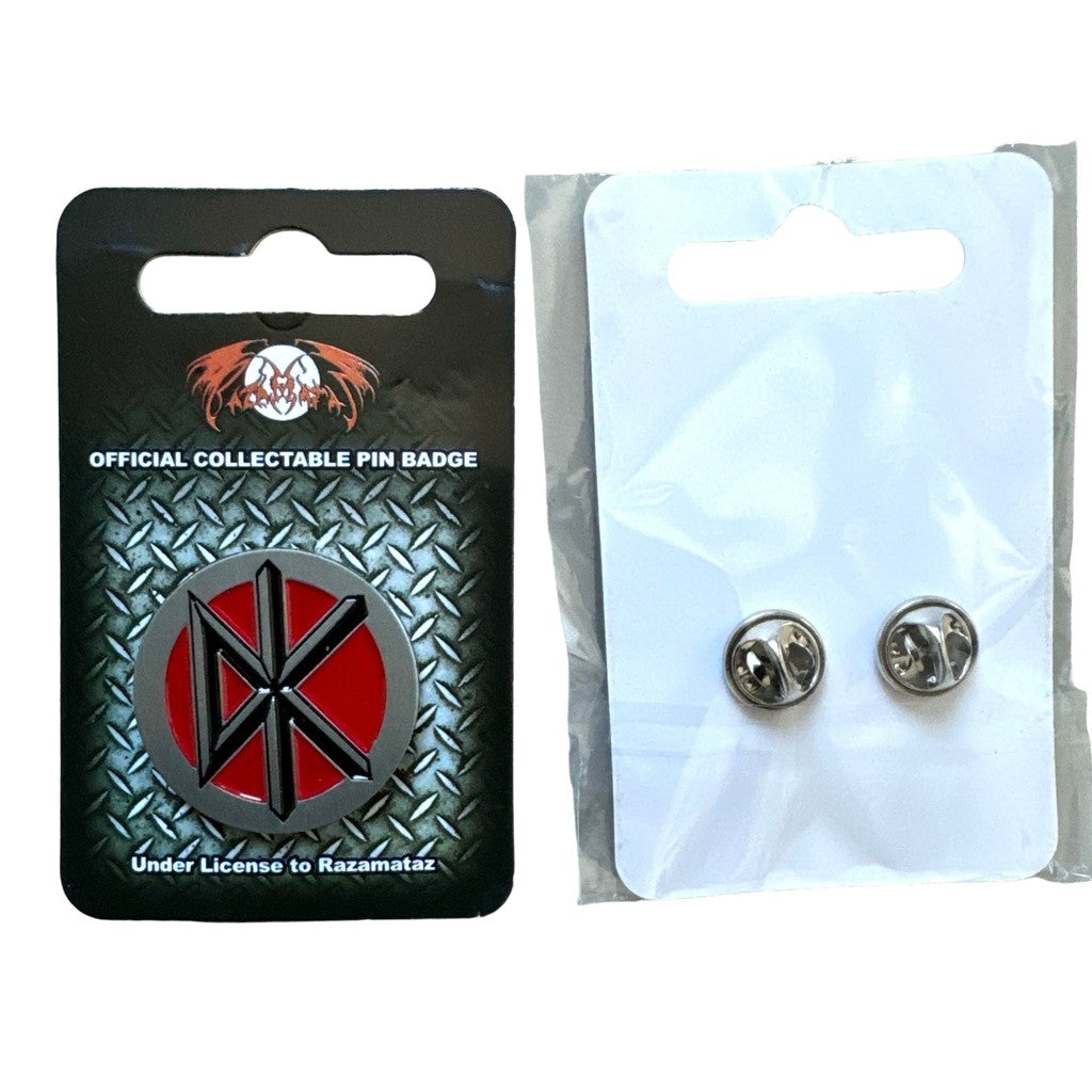 Dead Kennedys - DK logo metallinen pinssi - Hoopee.fi