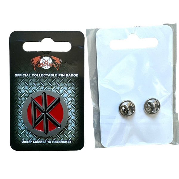 Dead Kennedys - DK logo metallinen pinssi - Hoopee.fi