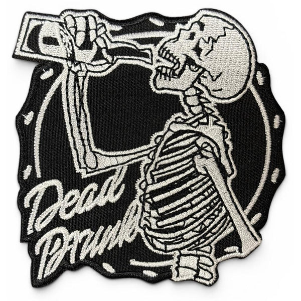 Dead drunk kangasmerkki - Hoopee.fi