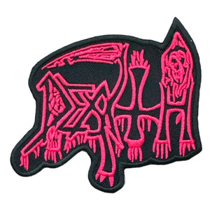 Death - Red logo hihamerkki - Hoopee.fi