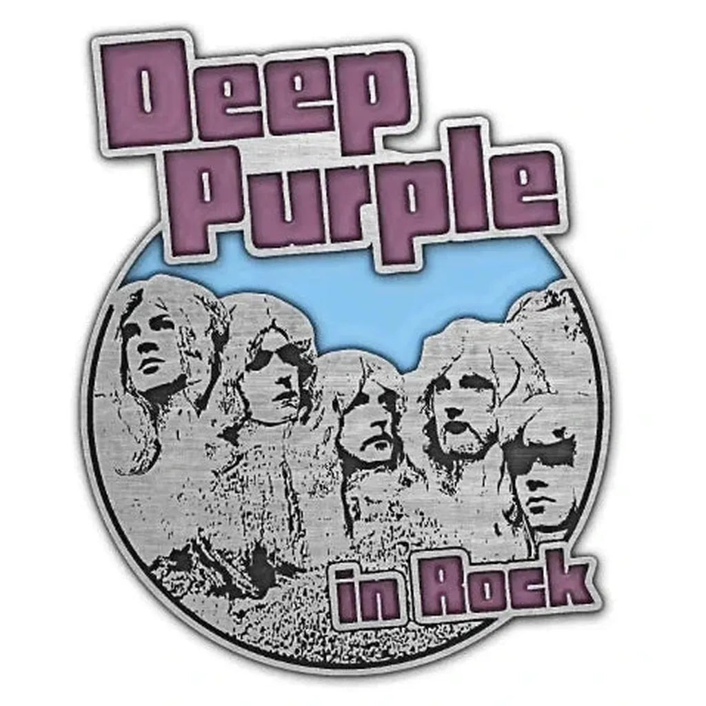 Deep Purple - In Rock metallinen pinssi - Hoopee.fi
