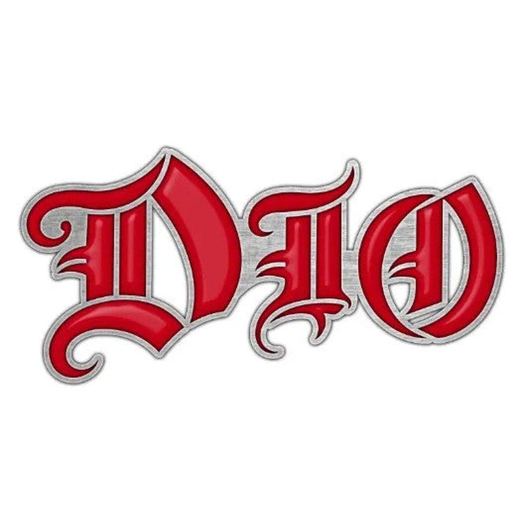 Dio - Logo metallinen pinssi - Hoopee.fi