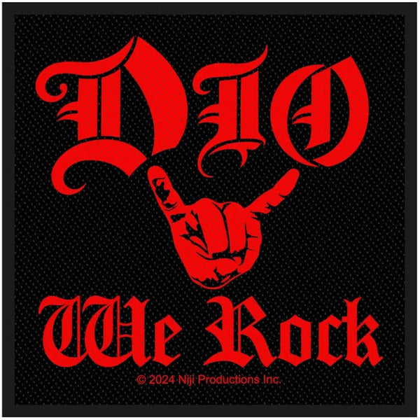 Dio - We rock hihamerkki - Hoopee.fi