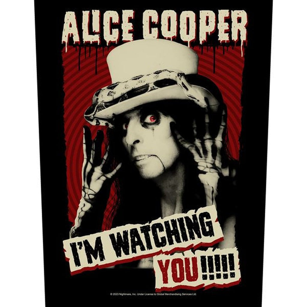 Alice Cooper - I am watching you selkämerkki - Hoopee.fi