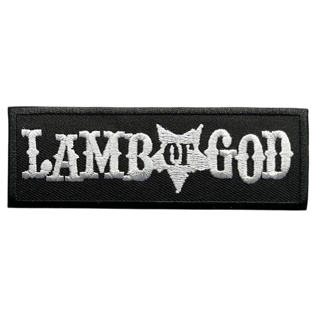 Lamb of God - Textlogo hihamerkki - Hoopee.fi