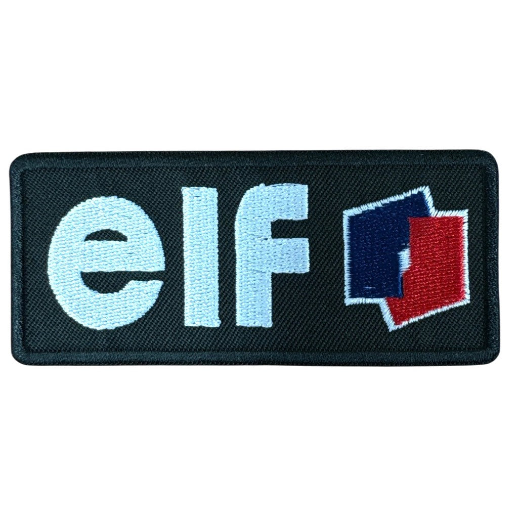 ELF - Brodeerattu Hihamerkki / Patch 4×9,5 cm - Hoopee.fi