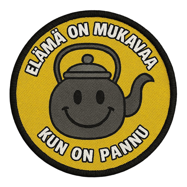 Elämä on mukavaa hihamerkki - Hoopee.fi