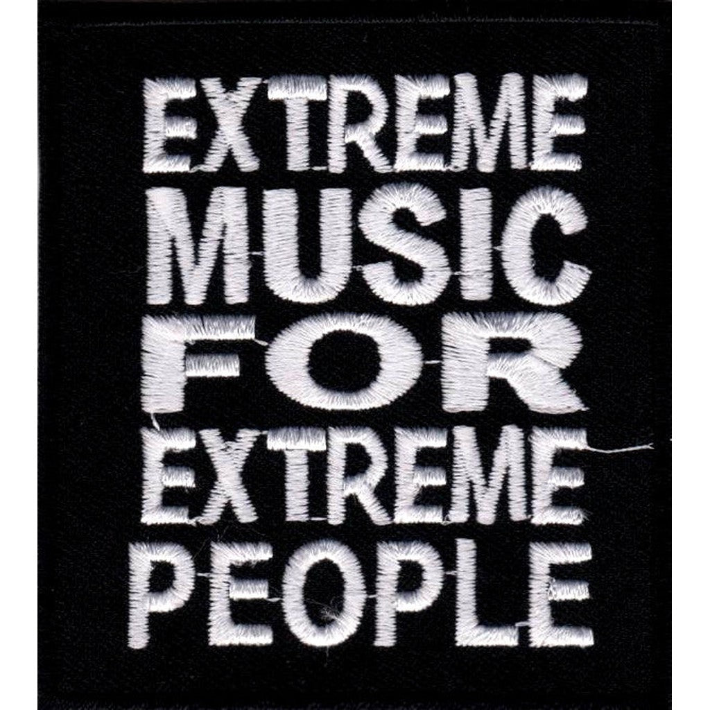 Extreme music for extreme people hihamerkki - Hoopee.fi