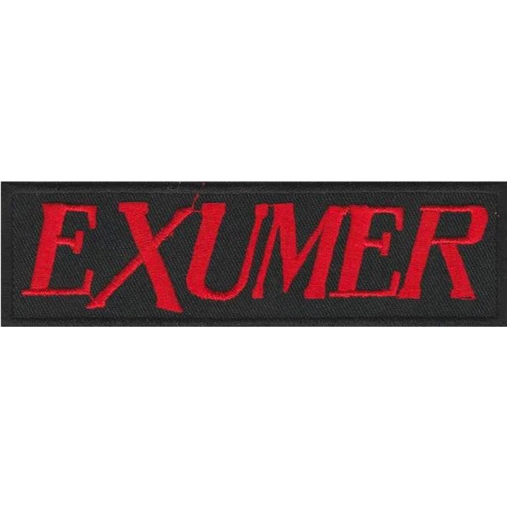 Exumer - Logotext kangasmerkki - Hoopee.fi