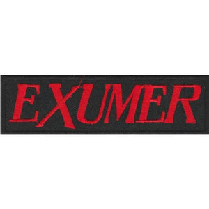 Exumer - Logotext kangasmerkki - Hoopee.fi