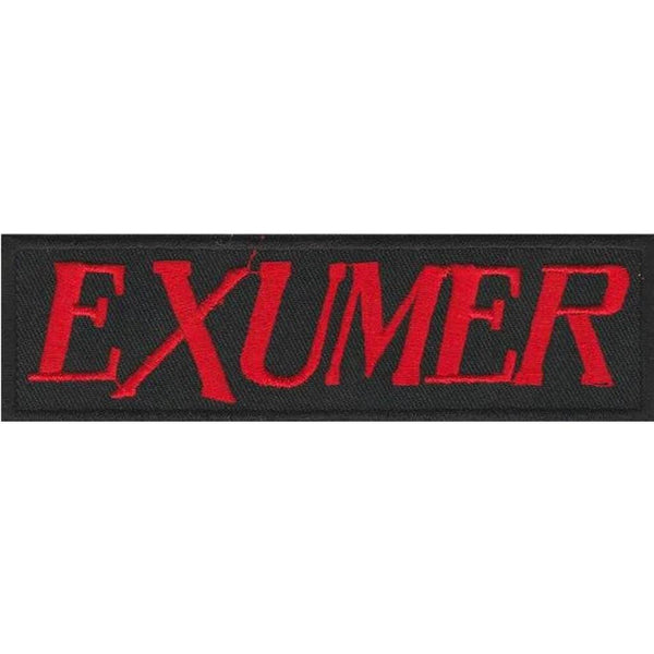 Exumer - Logotext kangasmerkki - Hoopee.fi
