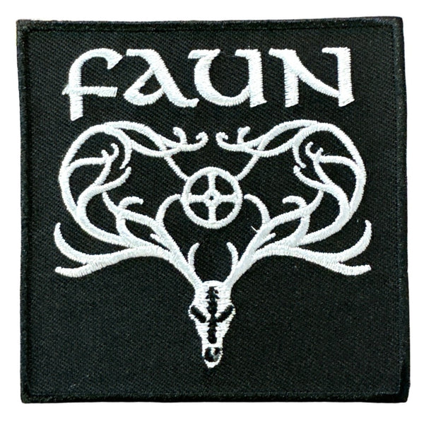 Faun - Pagan Brodeerattu Kangasmerkki / Patch 7,5 cm - Hoopee.fi