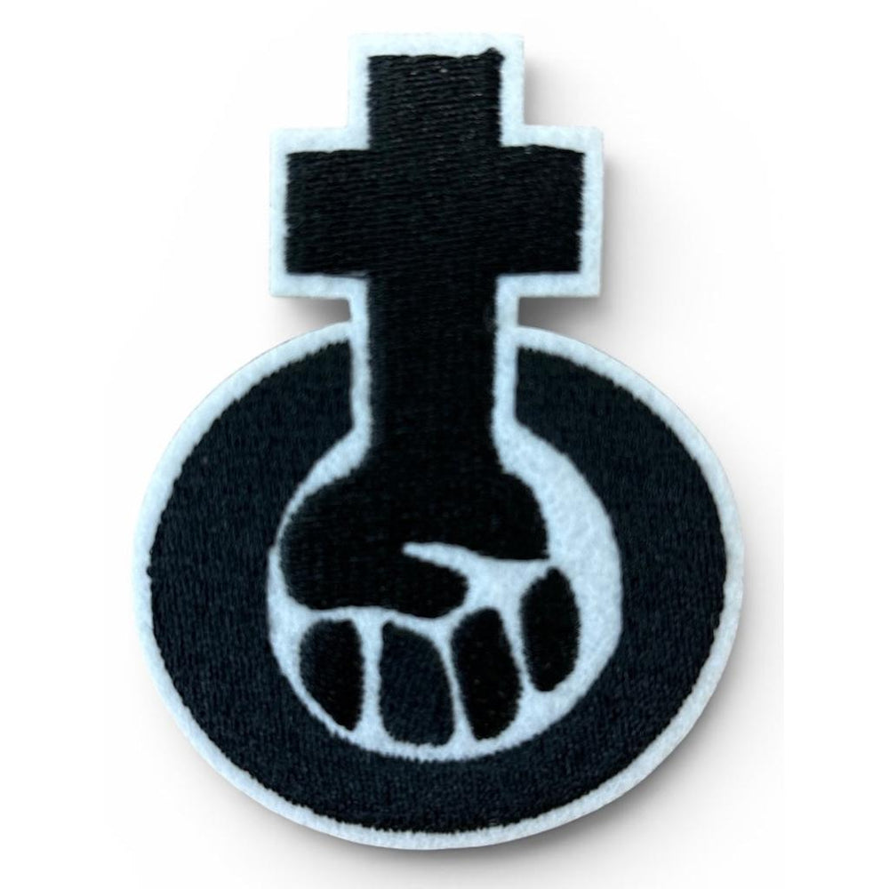 Feministi - Brodeerattu Hihamerkki / Patch 8 cm - Hoopee.fi