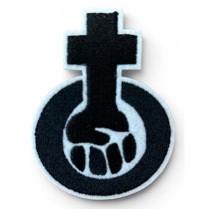 Feministi - Brodeerattu Hihamerkki / Patch 8 cm - Hoopee.fi