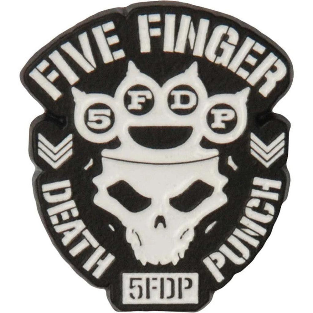 Five Finger Death Punch - 5fdp shaped hihamerkki - Hoopee.fi
