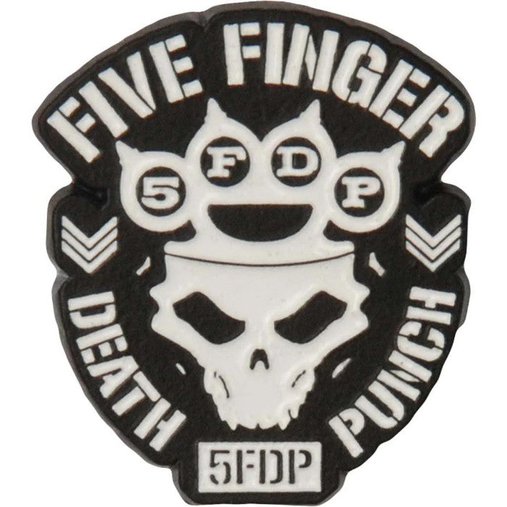 Five Finger Death Punch - 5fdp shaped hihamerkki - Hoopee.fi