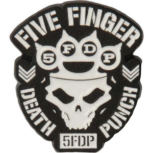 Five Finger Death Punch - 5fdp shaped hihamerkki - Hoopee.fi